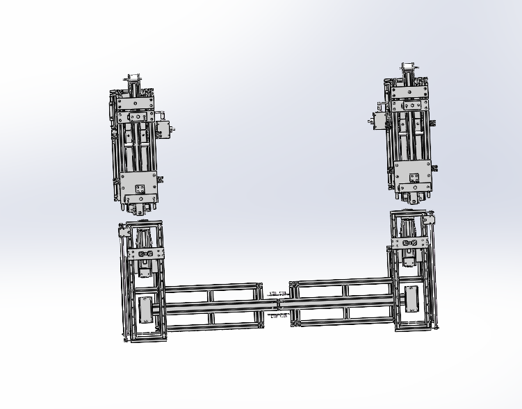 成型零件输送机装机